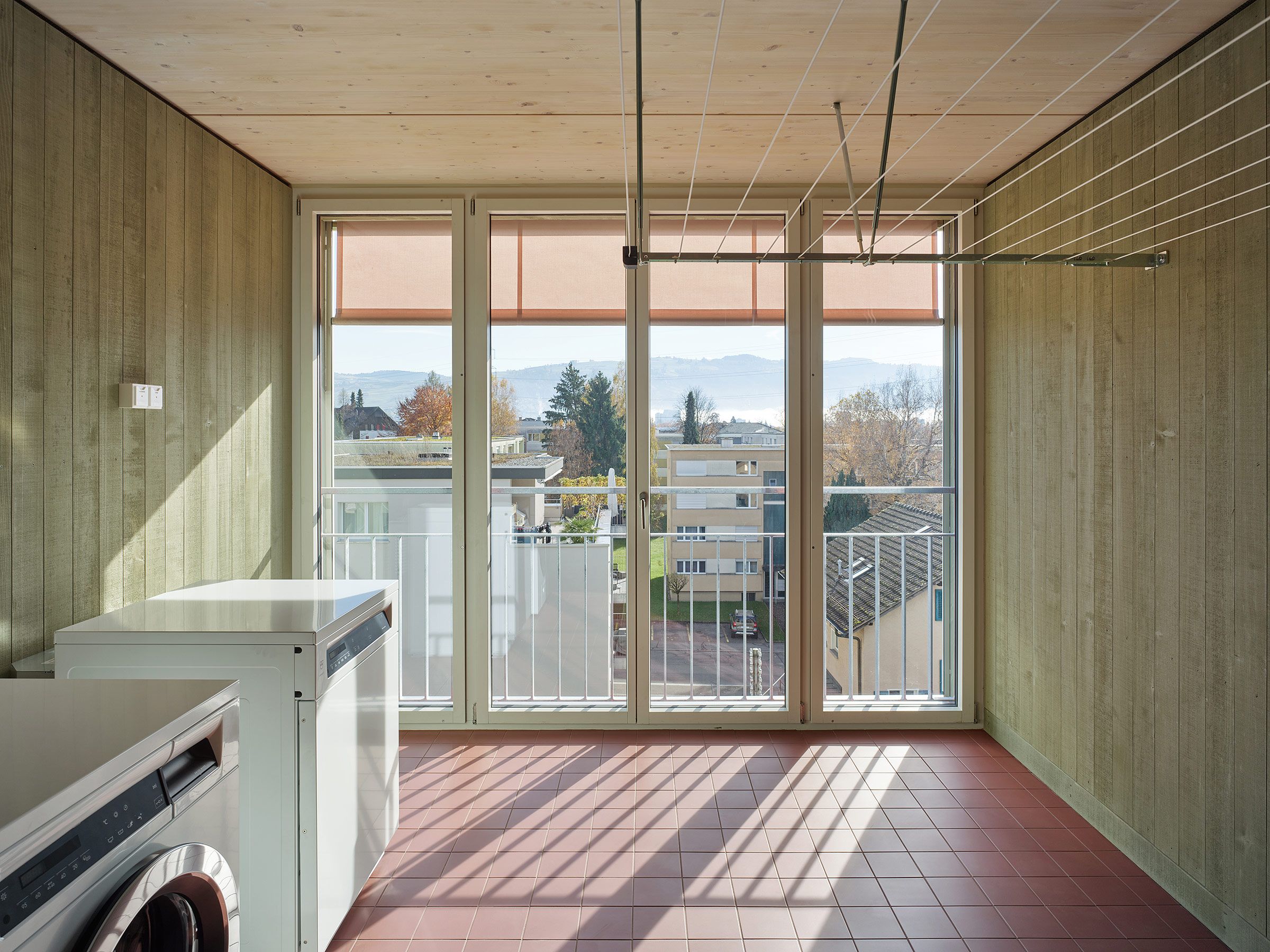 Neubau Mehrfamilienhaus Oele Steinhausen - Waschküche